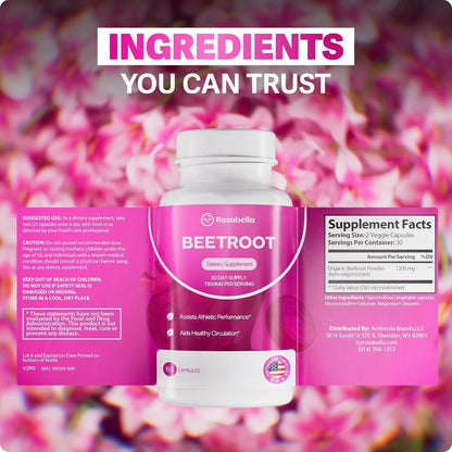 Organic Beet Root Capsules